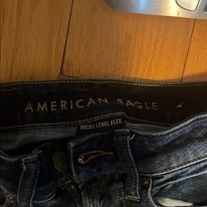 American Eagle Distressed Blue Jeans